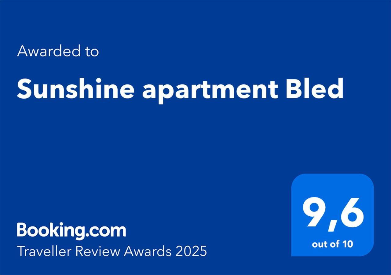 Sunshine Apartment Bled Bagian luar foto
